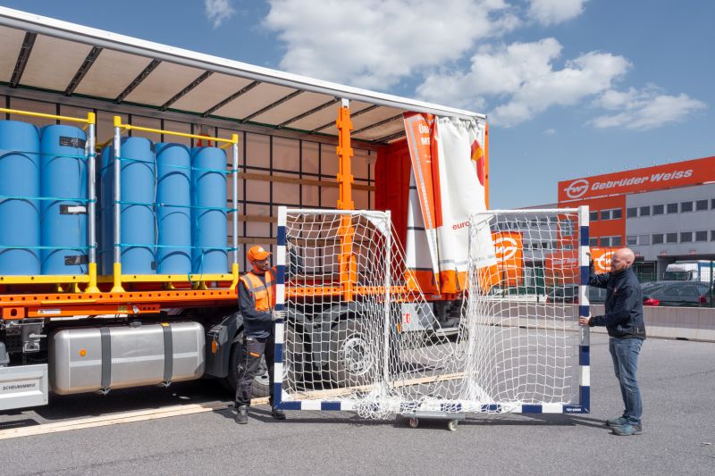 Gebrüder Weiss, Logistikdienstleister, Österreichischen Handballbund, Logistikstandort, Kontraktlogistik, Lagerung, Transport